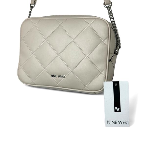 NINE WEST Madelain Mini Crossbody Bag in Milk NWT - Picture 5 of 7